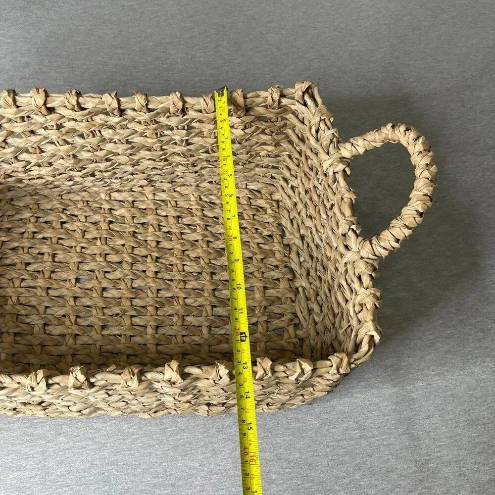 Target Twisted Seagrass Decorative Storage Basket